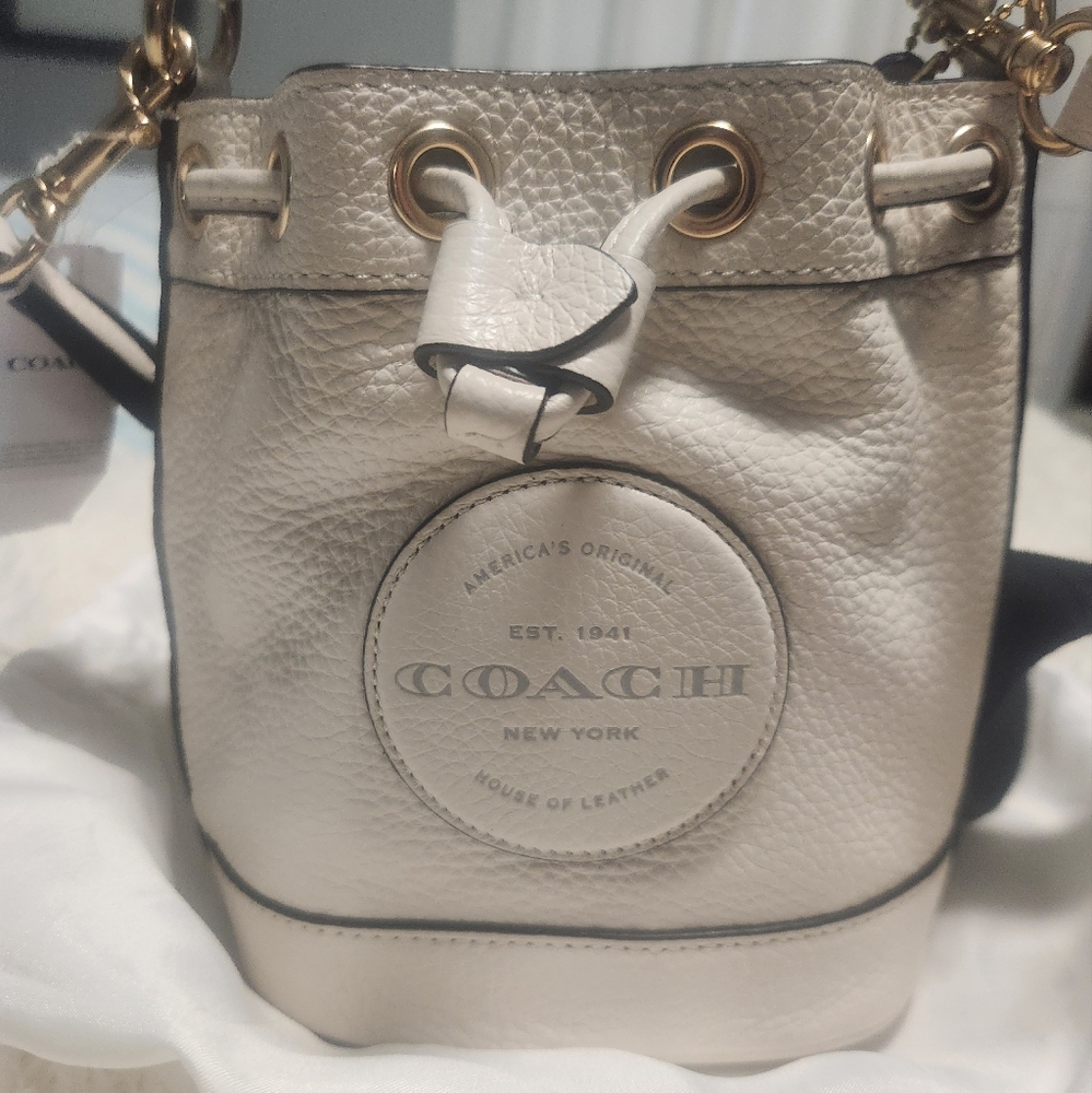 Coach Mini Drawstring Bucket Crossbody NWT